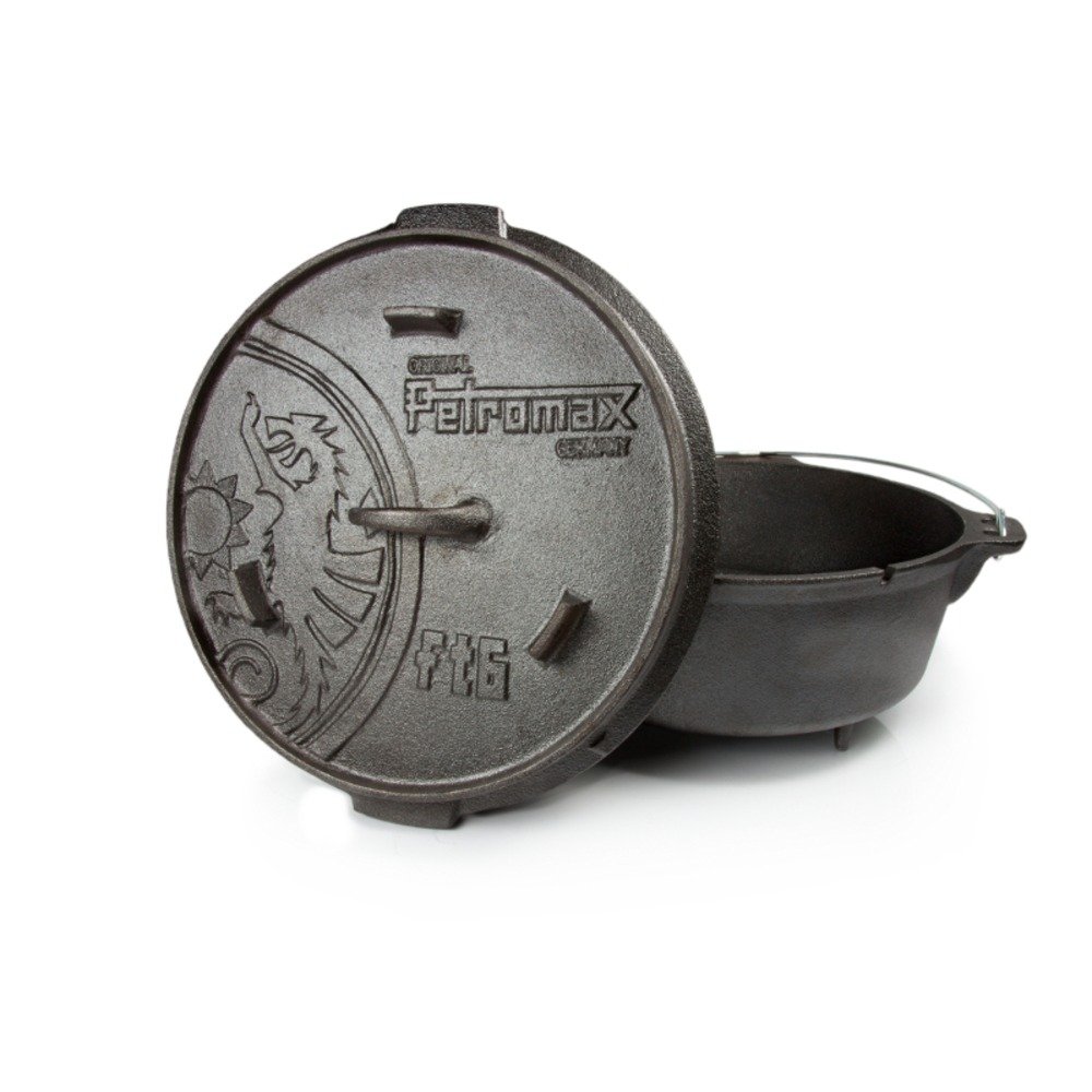 Petromax Feuertopf ft6 (Dutch Oven) (mit Standfüssen)