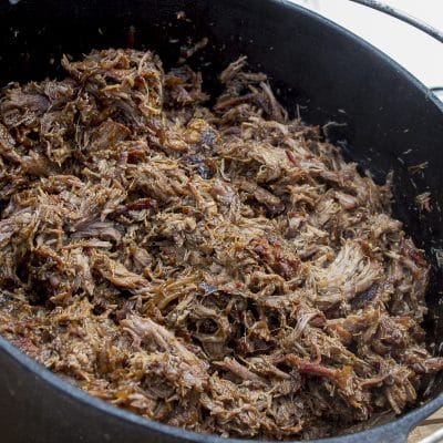 Schwarzbier-Balsamico Pulled Beef