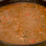 Rindergulasch aus dem Dutch Oven